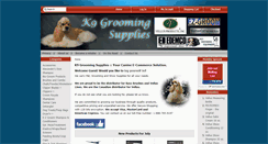 Desktop Screenshot of k9groomingsupplies.com